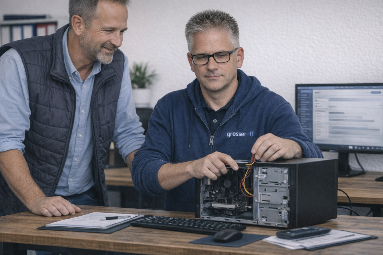 IT Service Vor Ort.