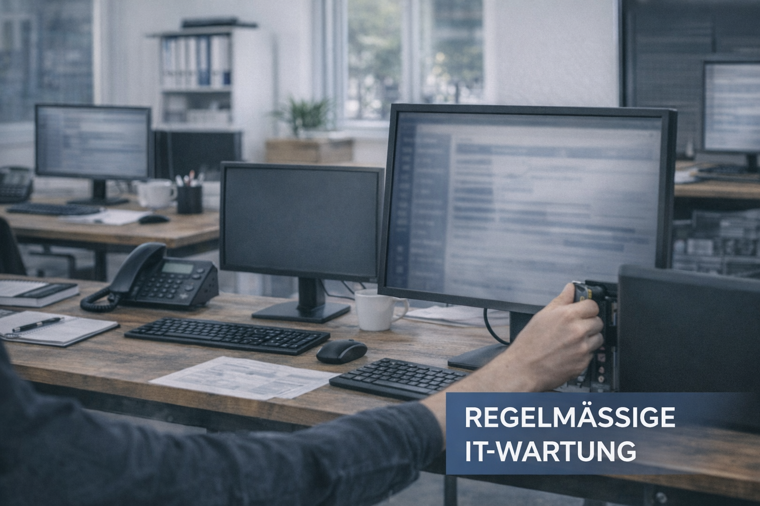 Datenverlust im Handwerksbetrieb kann den Arbeitsalltag massiv beeinträchtigen 